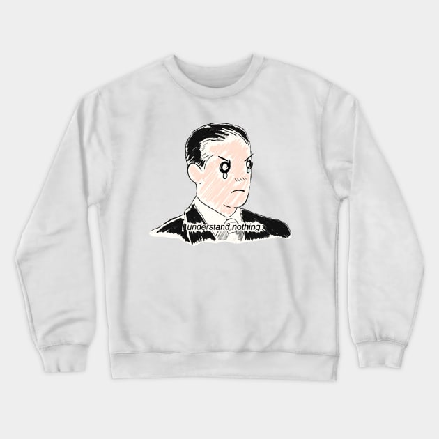 Michael chan understands nothing Crewneck Sweatshirt by Uwaki